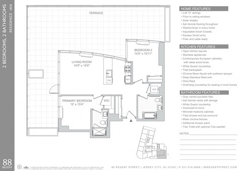 88 Regent Street Studio-2 Beds Apartment for Rent - Photo Gallery 69